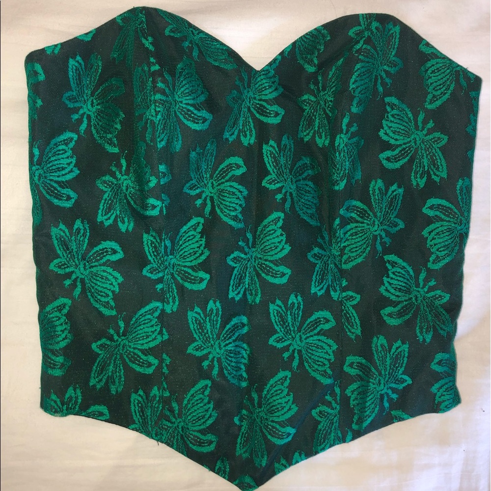 Palais Royale lace bustier / corset top